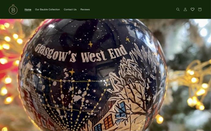 Homepage of Bonnie Bauble