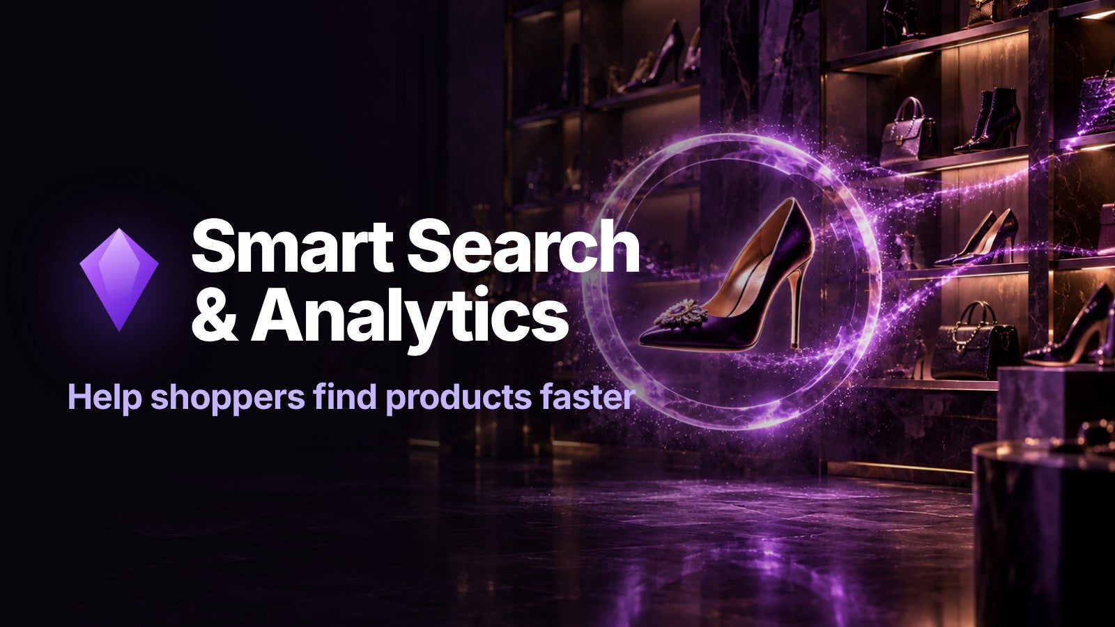 Smart Search & Analytics promo video: Smart Search & Analytics: faster Shopify store search with search analytics